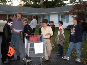 Going door to door for a worthy cause